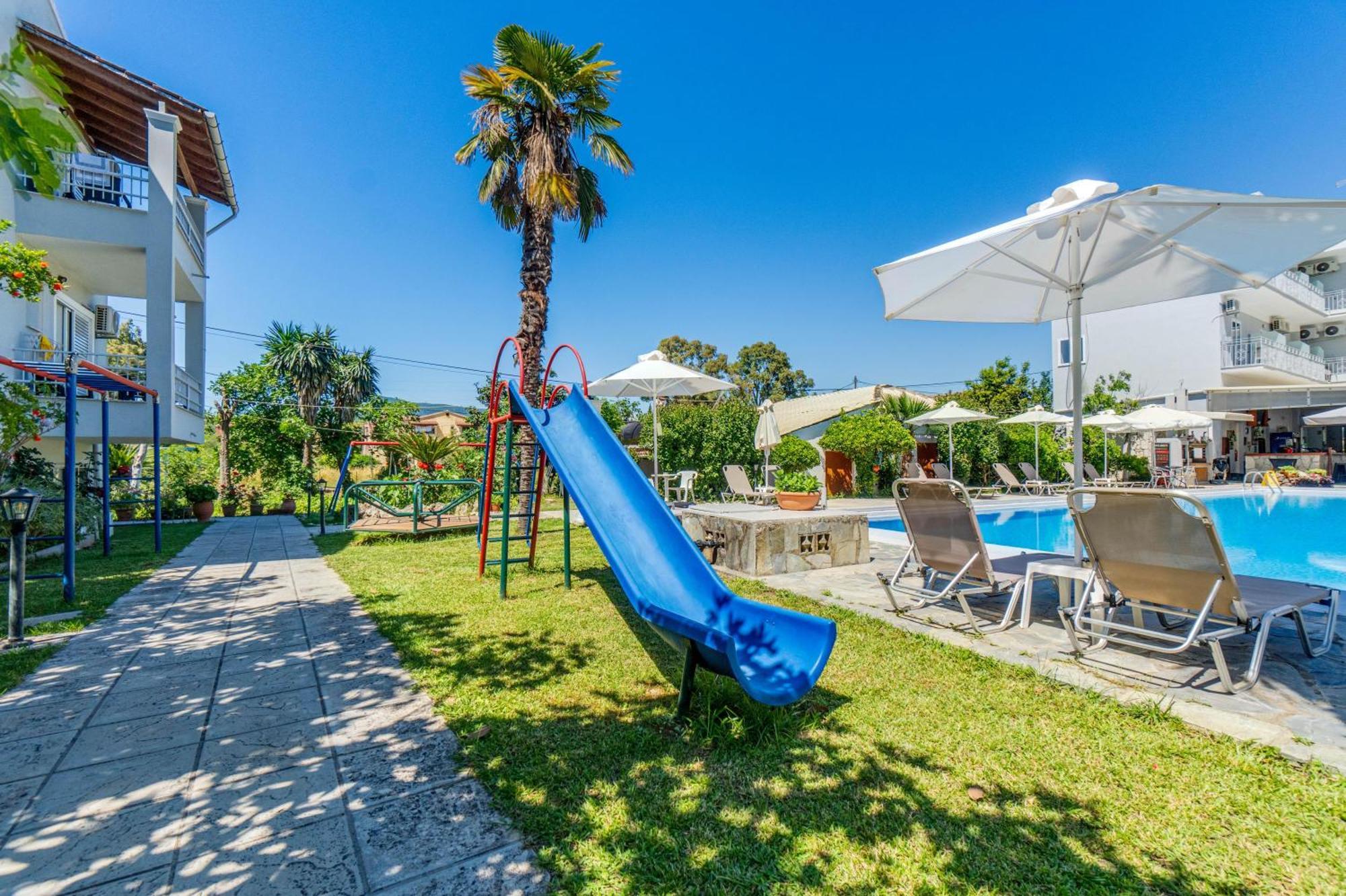 Angela Hotel & Apartments Gouvia Dış mekan fotoğraf
