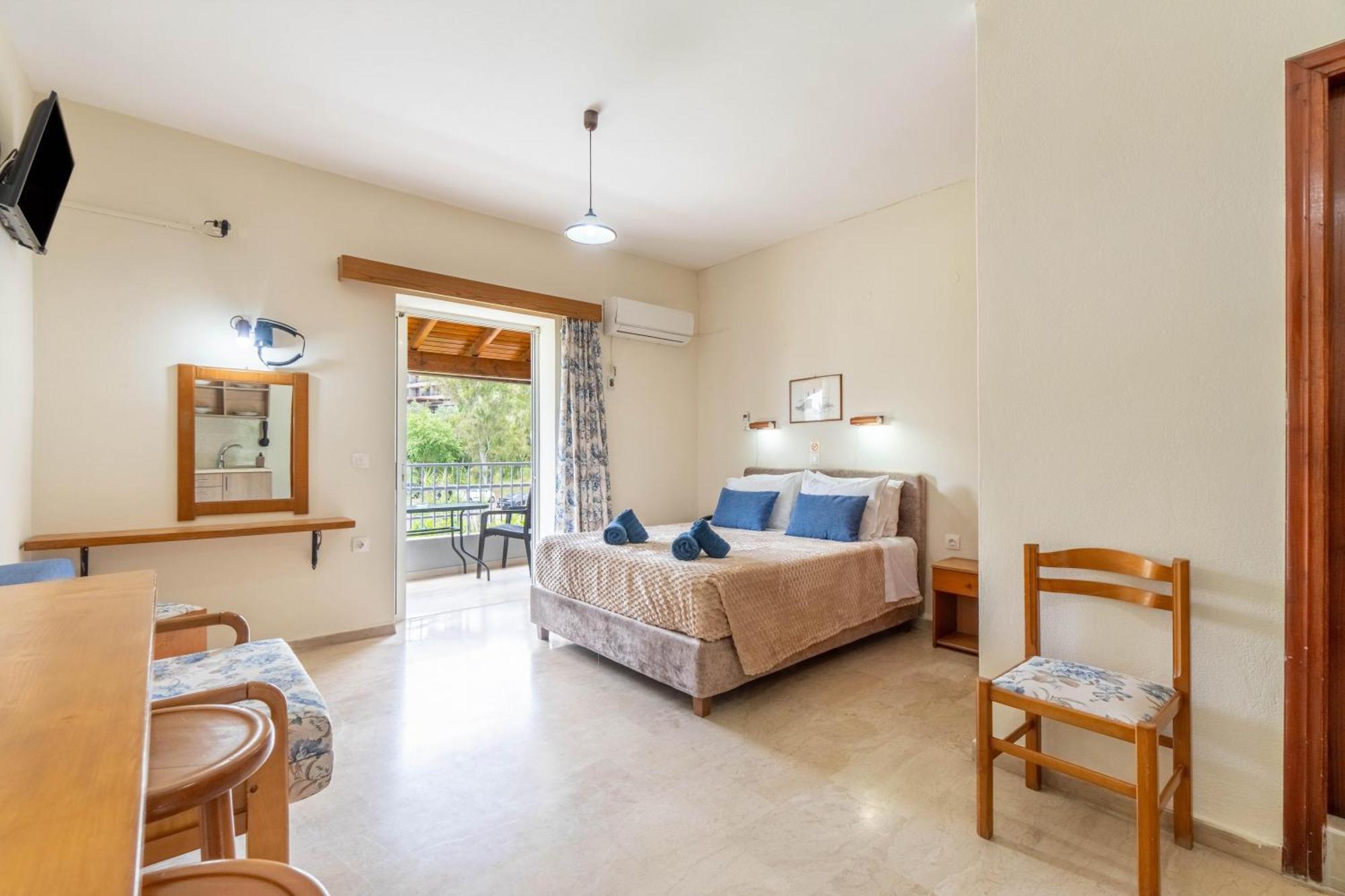 Angela Hotel & Apartments Gouvia Dış mekan fotoğraf