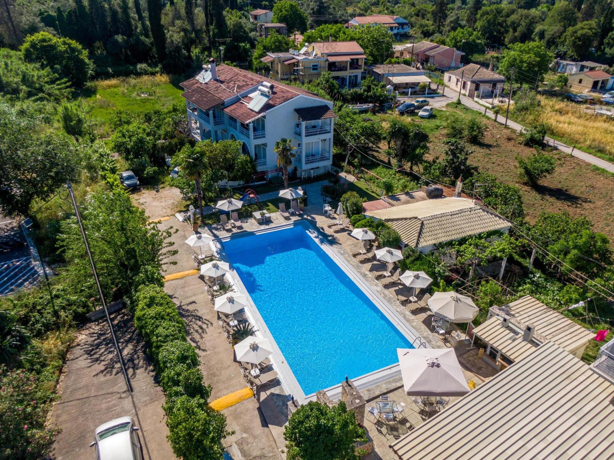 Angela Hotel & Apartments Gouvia Dış mekan fotoğraf