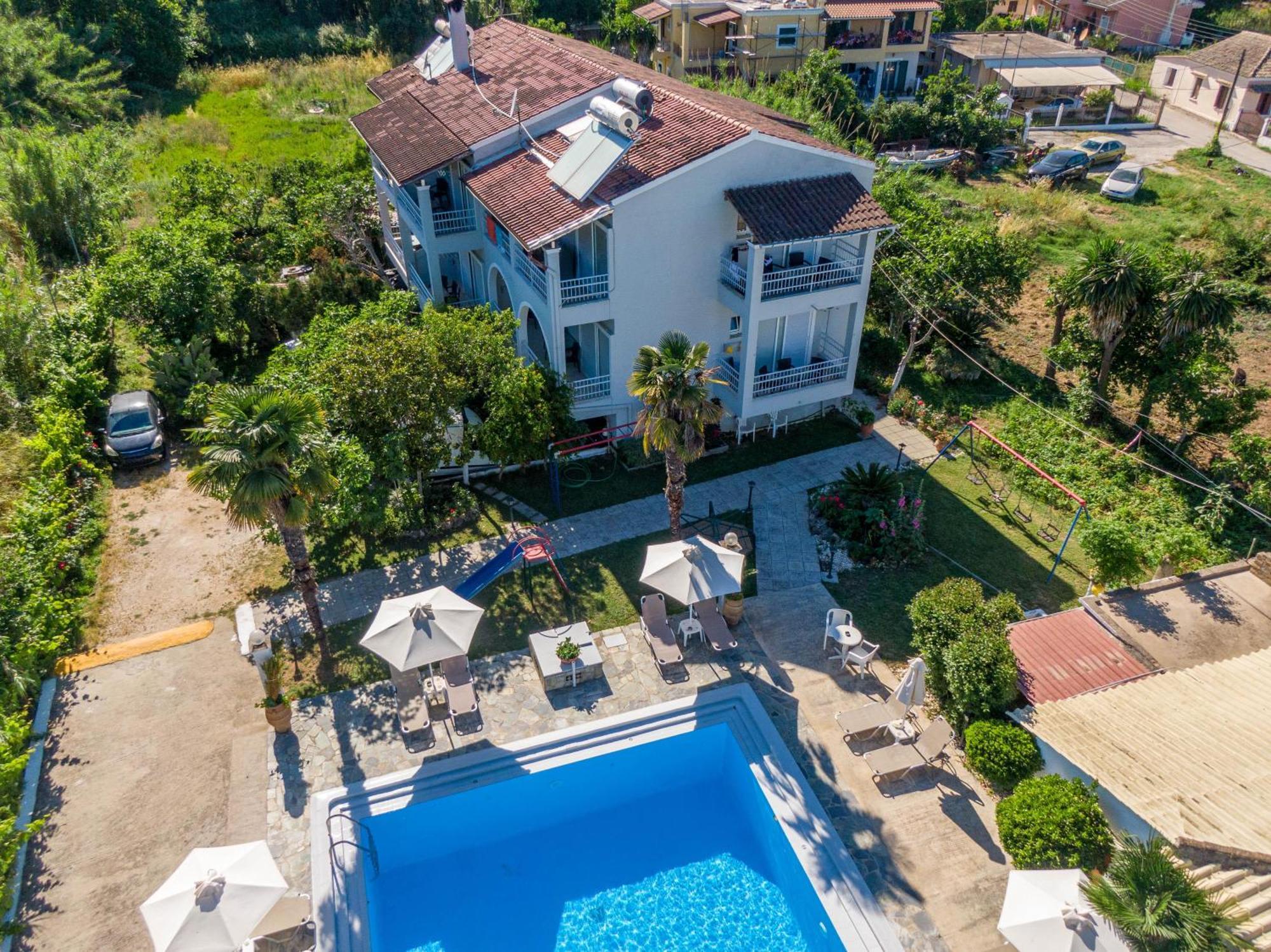 Angela Hotel & Apartments Gouvia Dış mekan fotoğraf