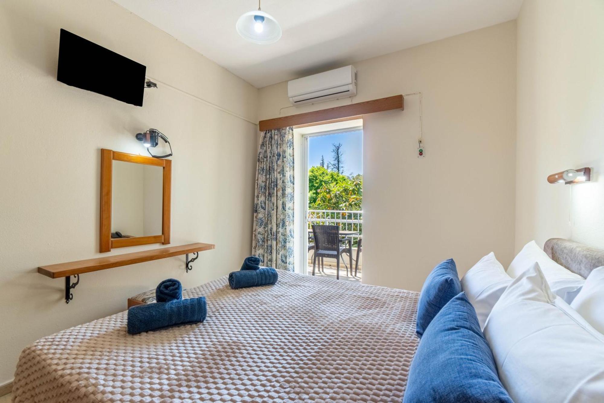 Angela Hotel & Apartments Gouvia Dış mekan fotoğraf
