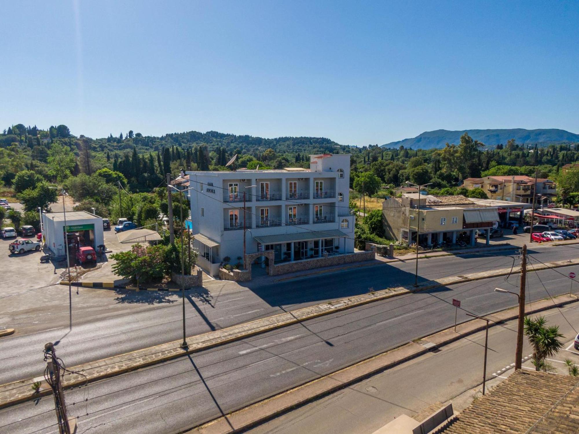Angela Hotel & Apartments Gouvia Dış mekan fotoğraf