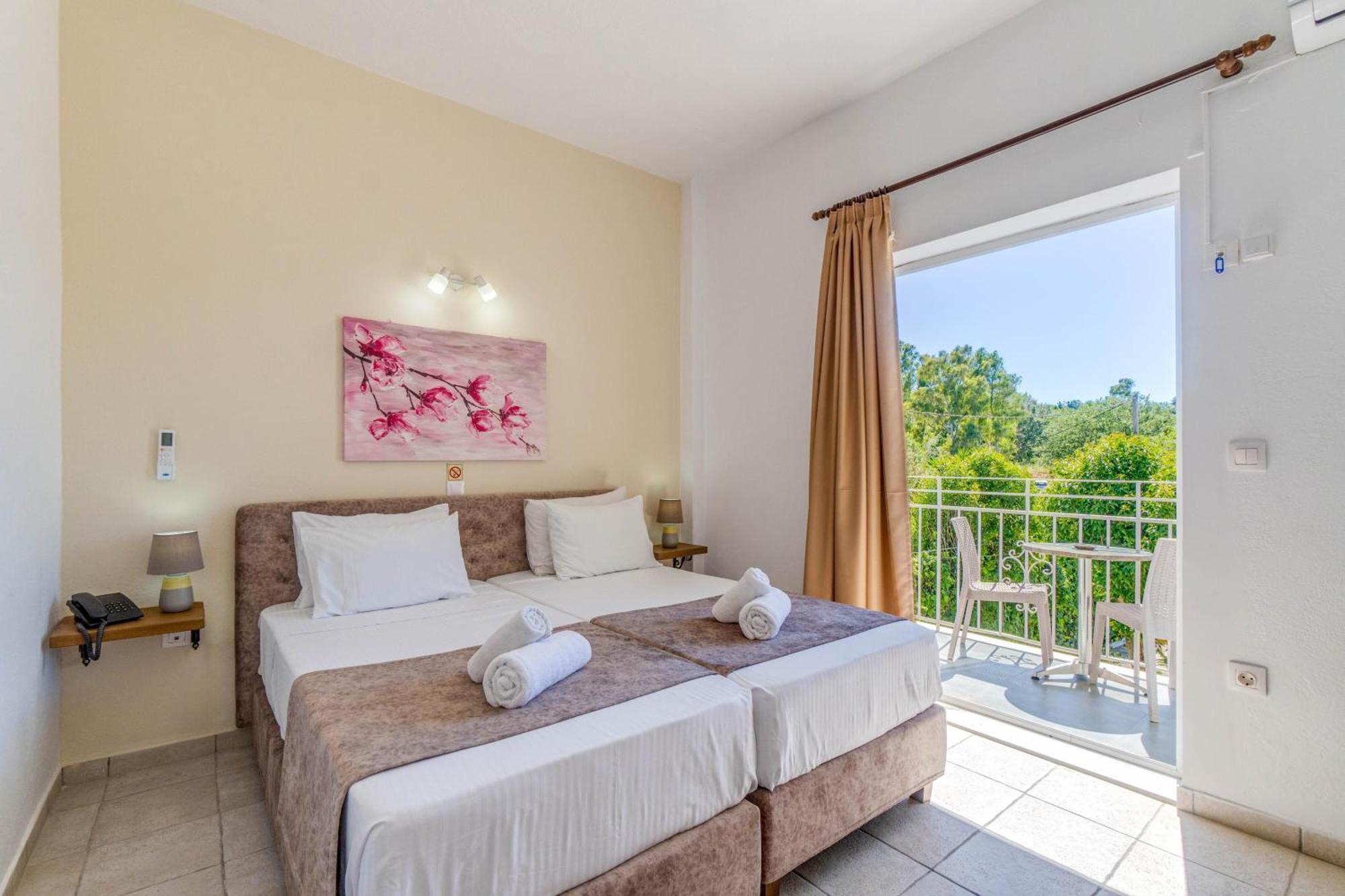 Angela Hotel & Apartments Gouvia Dış mekan fotoğraf