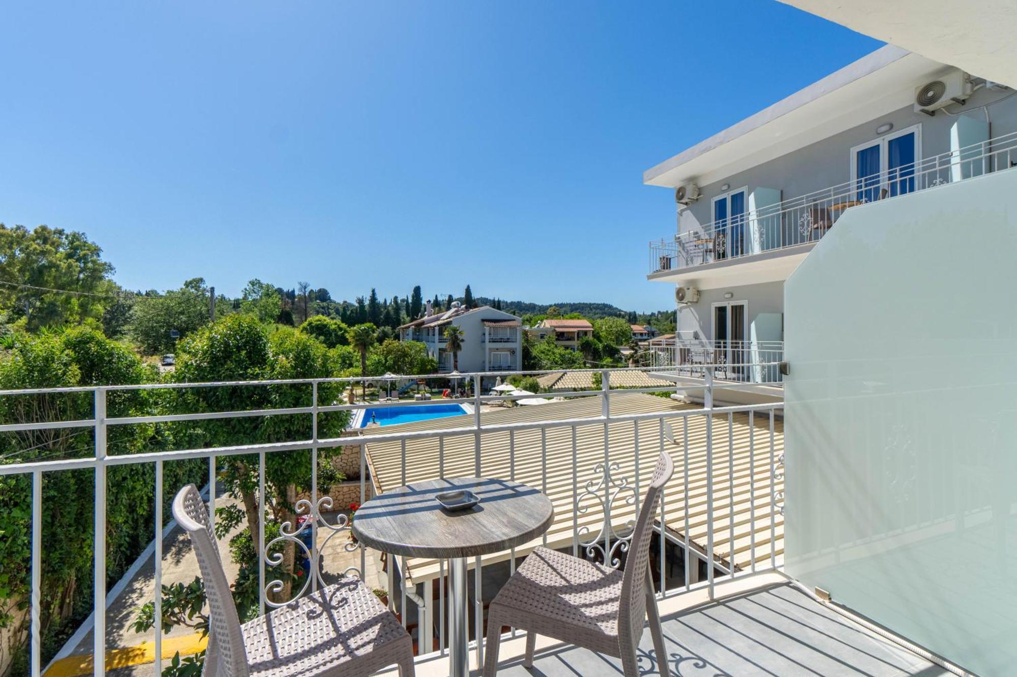 Angela Hotel & Apartments Gouvia Dış mekan fotoğraf