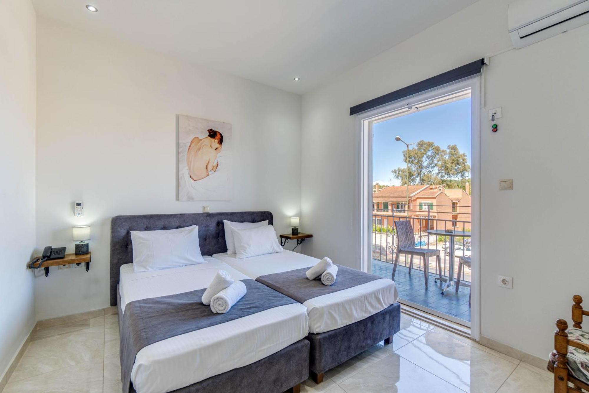 Angela Hotel & Apartments Gouvia Dış mekan fotoğraf