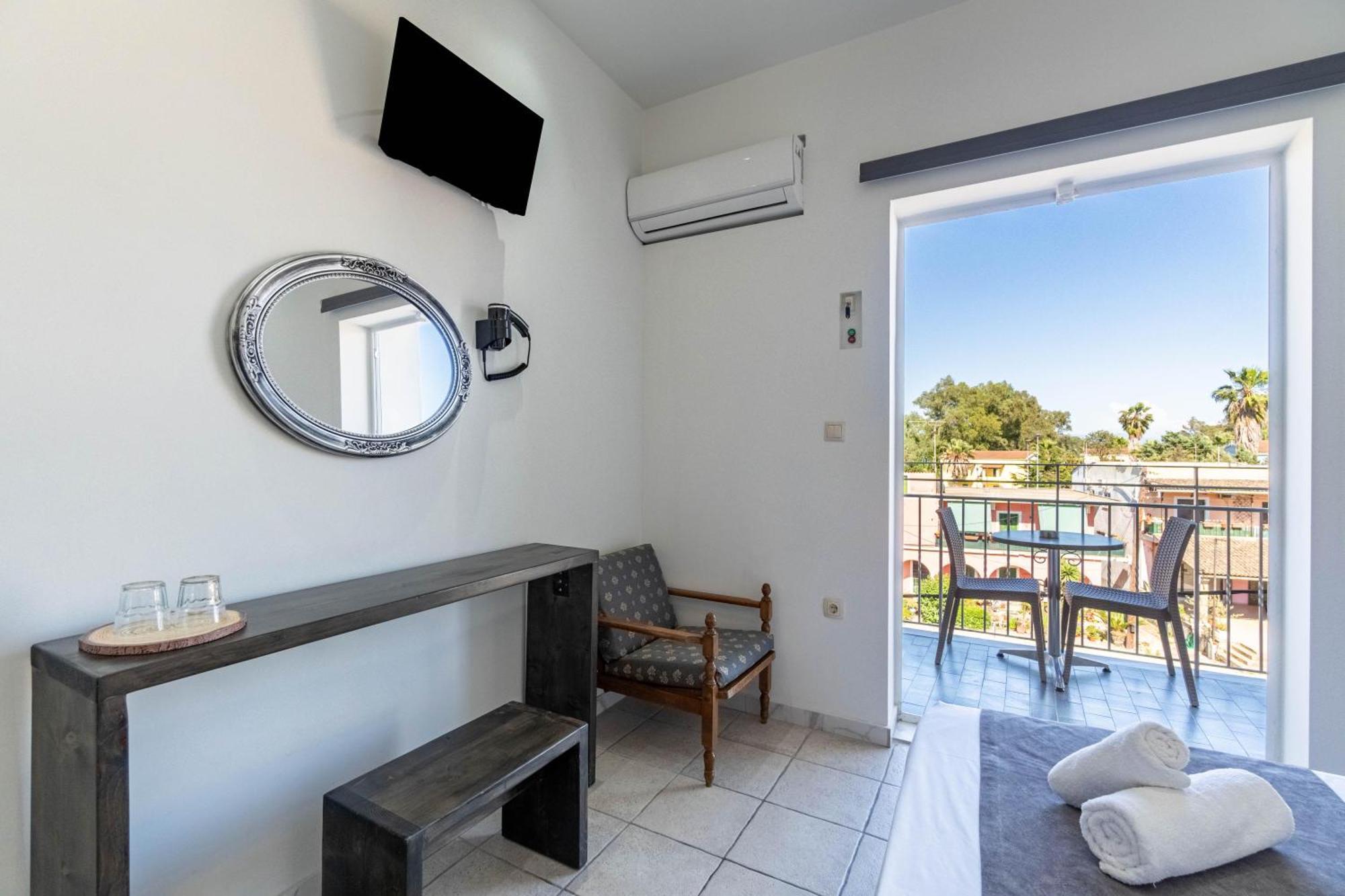 Angela Hotel & Apartments Gouvia Dış mekan fotoğraf