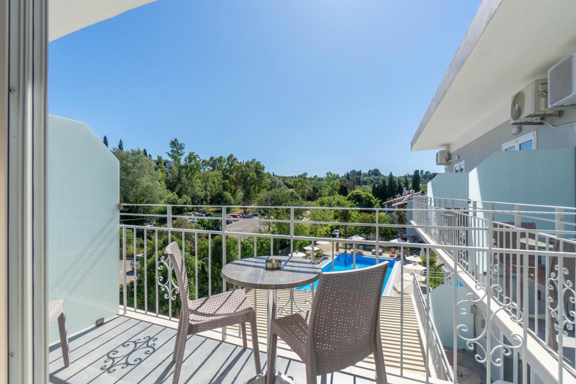 Angela Hotel & Apartments Gouvia Dış mekan fotoğraf