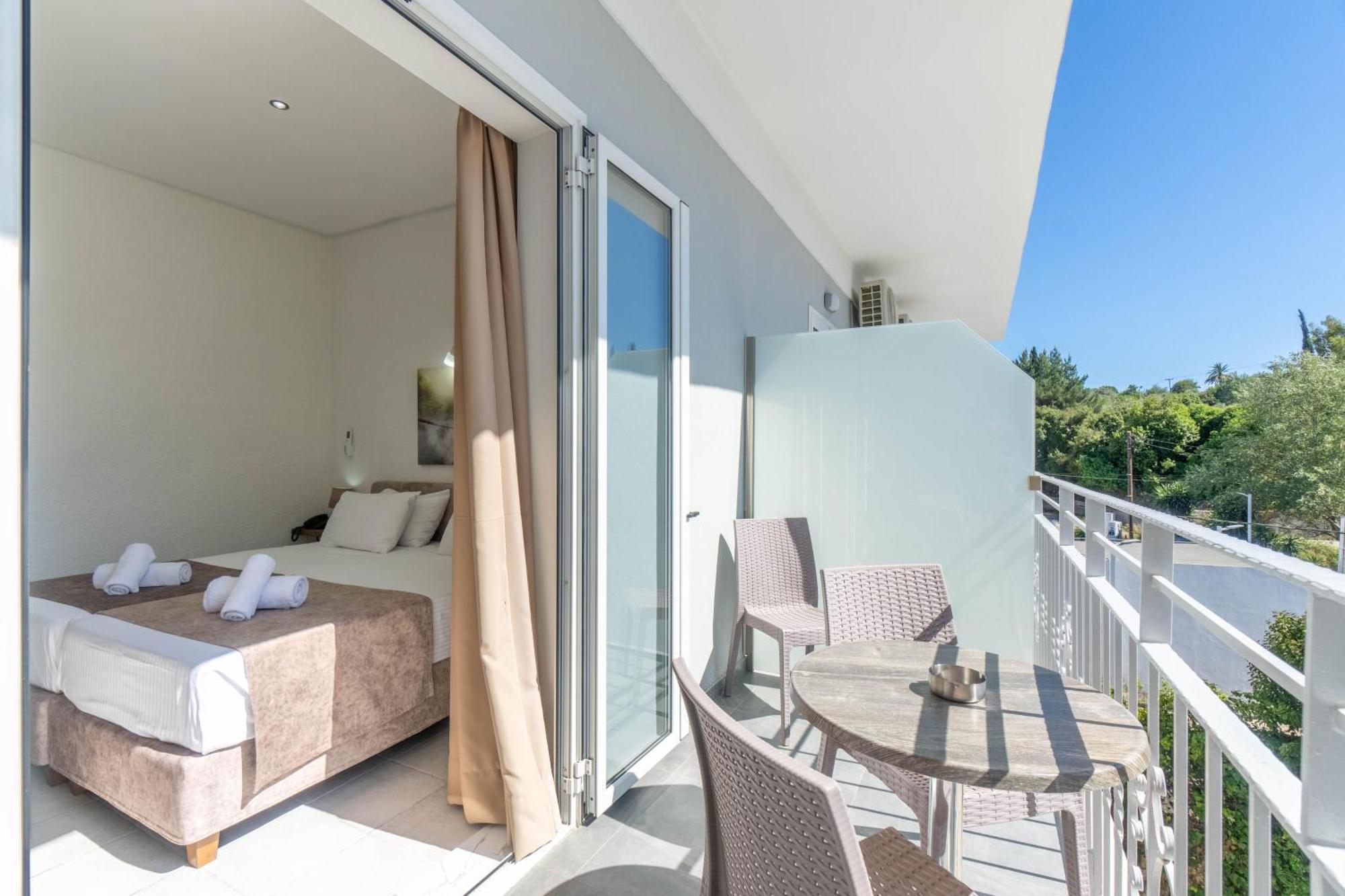Angela Hotel & Apartments Gouvia Dış mekan fotoğraf